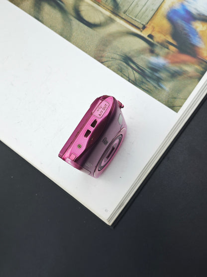 Used Nikon Coolpix S3700 pink Digital Camera [No charger]