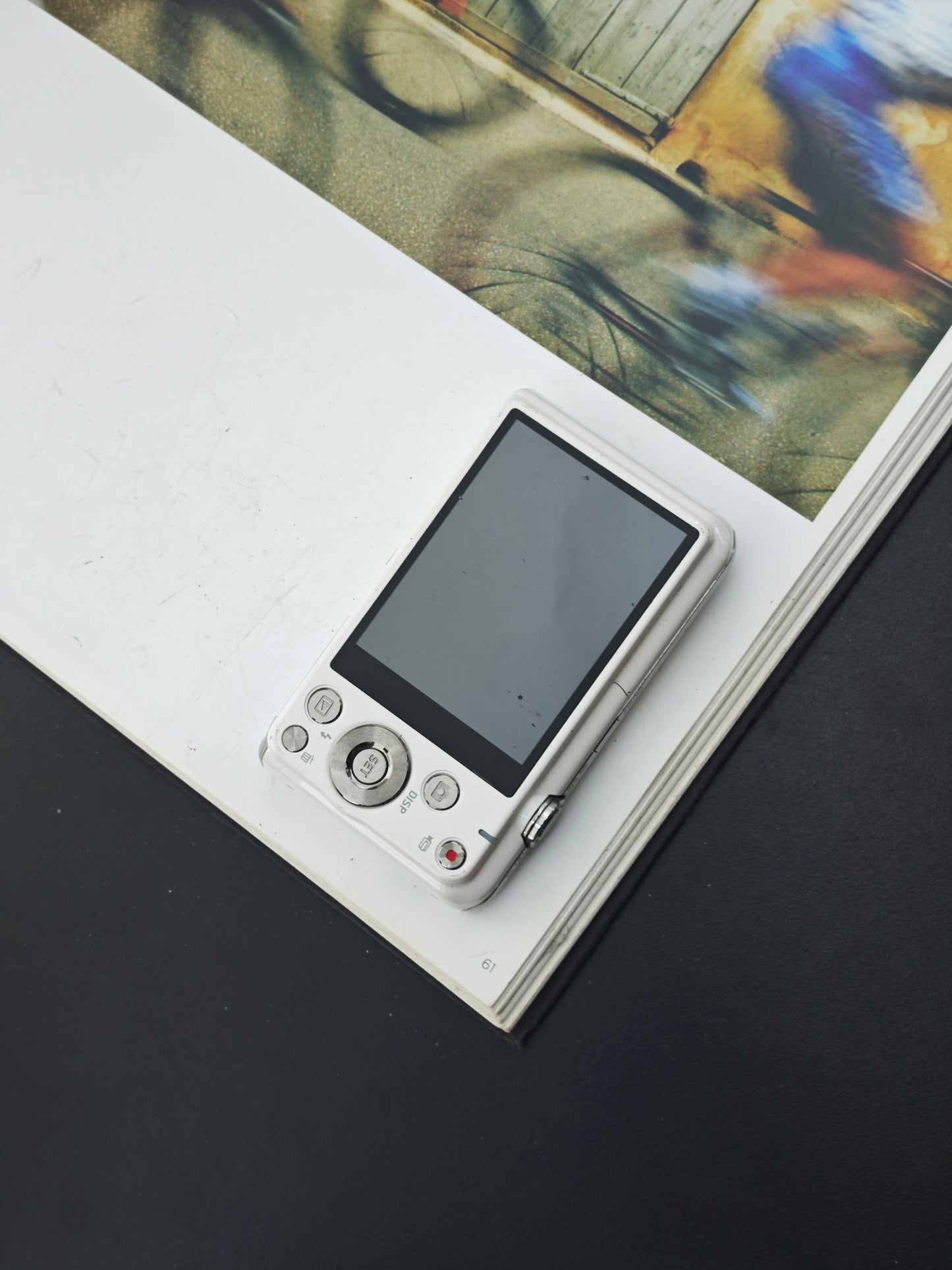 Used Casio EXILIM EX-ZS25 white Digital Camera #11014447A