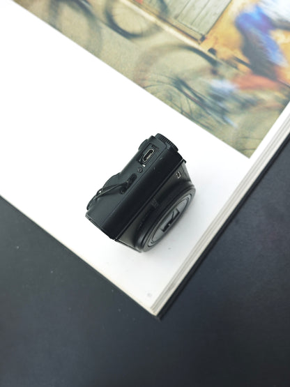Used Sony Cyber Shot DSC-WX350 black Digital Camera [JPN only, No charger] #0510883