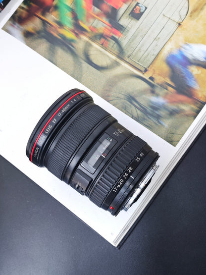 *READ* Canon Zoom Lens EF 17-40mm F4 L USM
