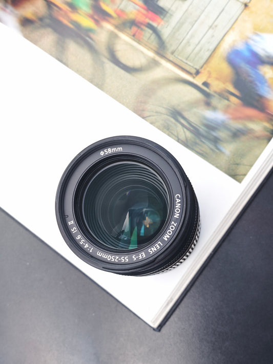 Canon Lens EF-S 55-250mm F4-5.6 IS II #2432008042