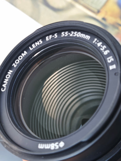 Canon Lens EF-S 55-250mm F4-5.6 IS II #2432008042