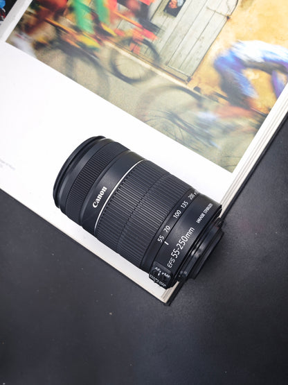 Canon Lens EF-S 55-250mm F4-5.6 IS II #3732005004