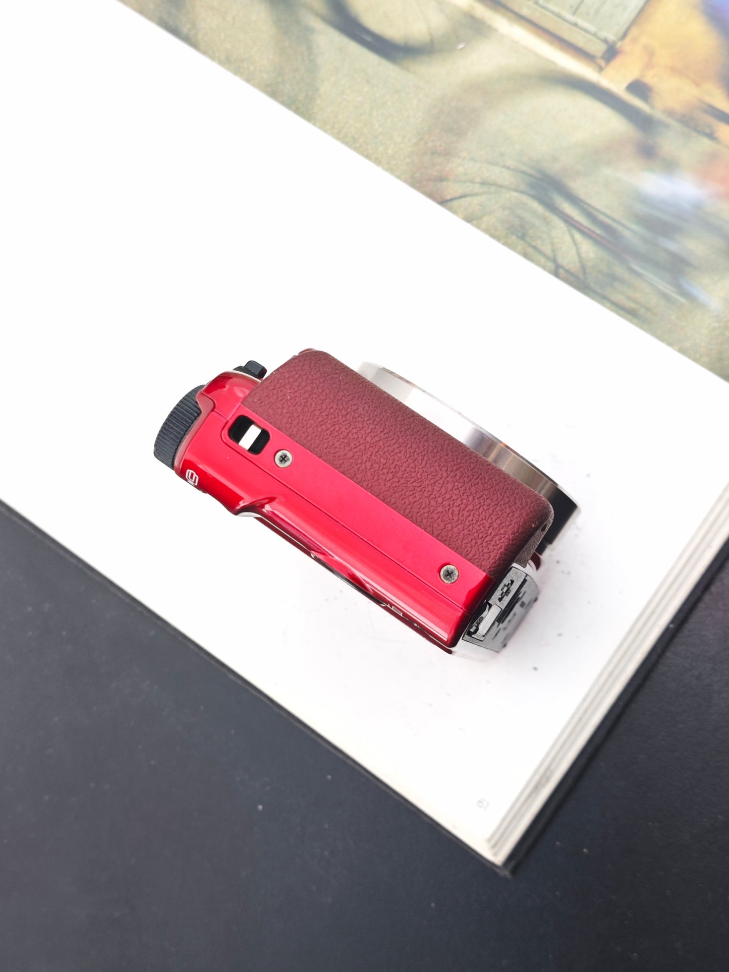 Used Casio EXILIM EX-H60 red Digital Camera [No charger]