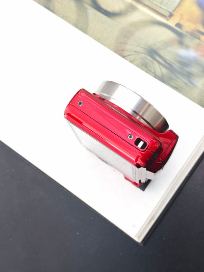 Used Casio EXILIM EX-H60 red Digital Camera [No charger]