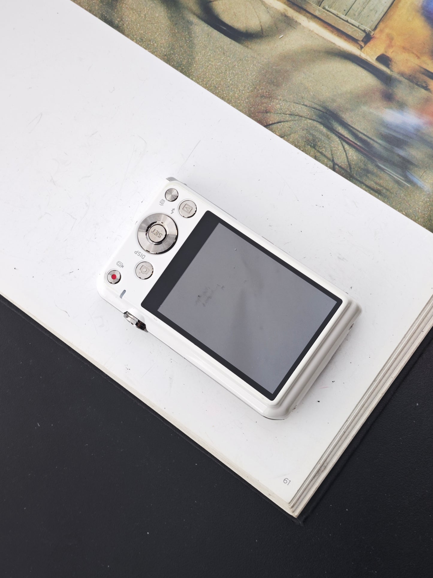 Used Casio EXILIM EX-ZS25 white Digital Camera #11013102A