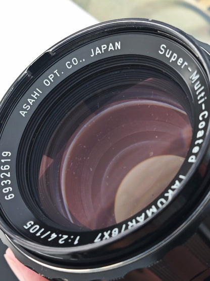 Super-Multi-Coated Takumar/6x7 105mm F2.4