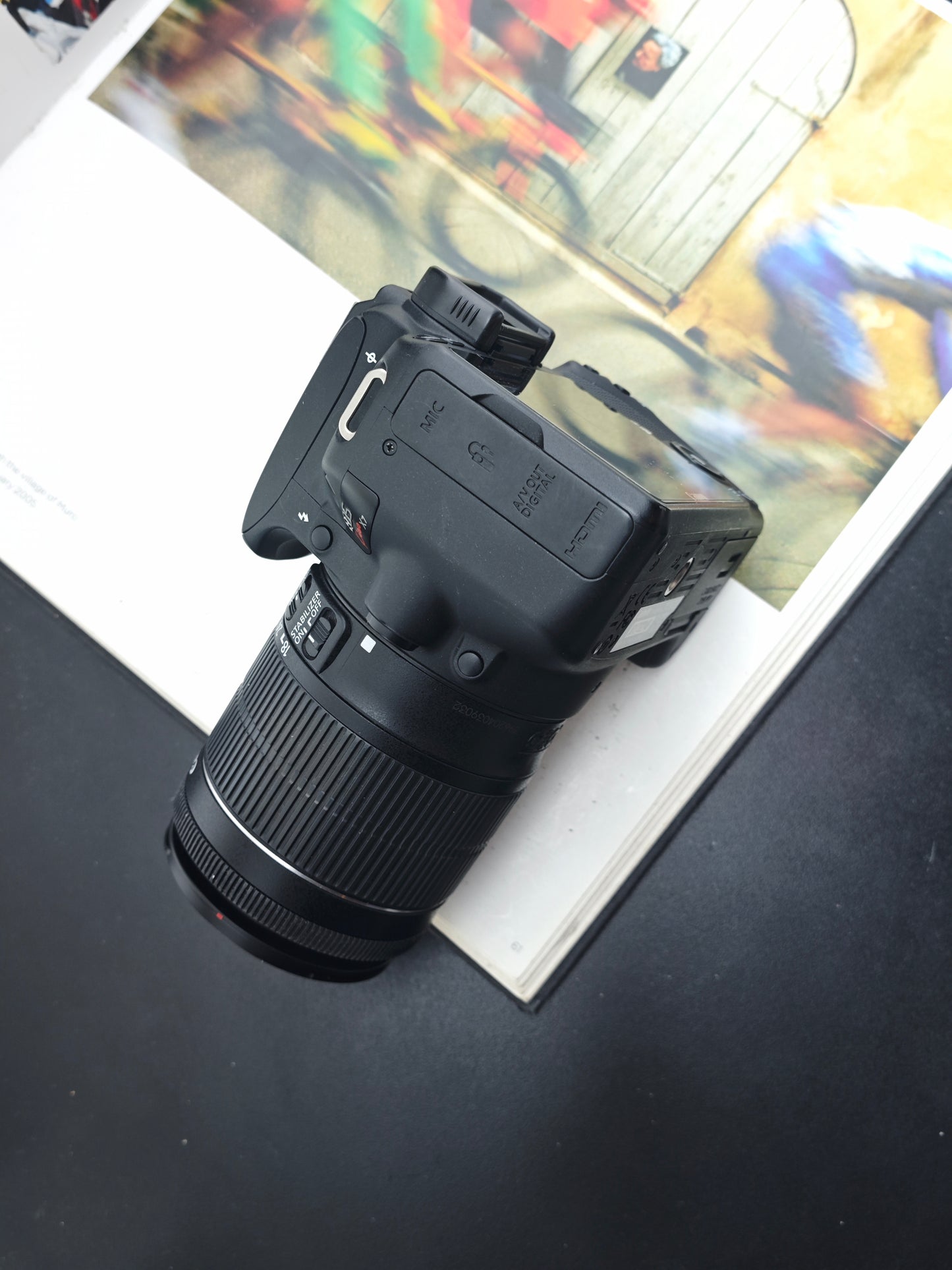 Used Canon EOS Kiss X7 with Canon Lens EF-S 18-55mm F3.5-5.6 IS STM [with box]