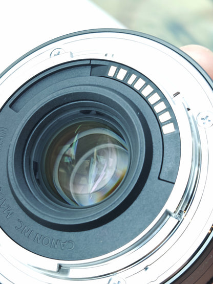 Used Canon EOS M with EF-M 22mm F2 STM and EF-M 18-55mm F3.5-5.6 IS STM (+Canon Speedlite 90EX)