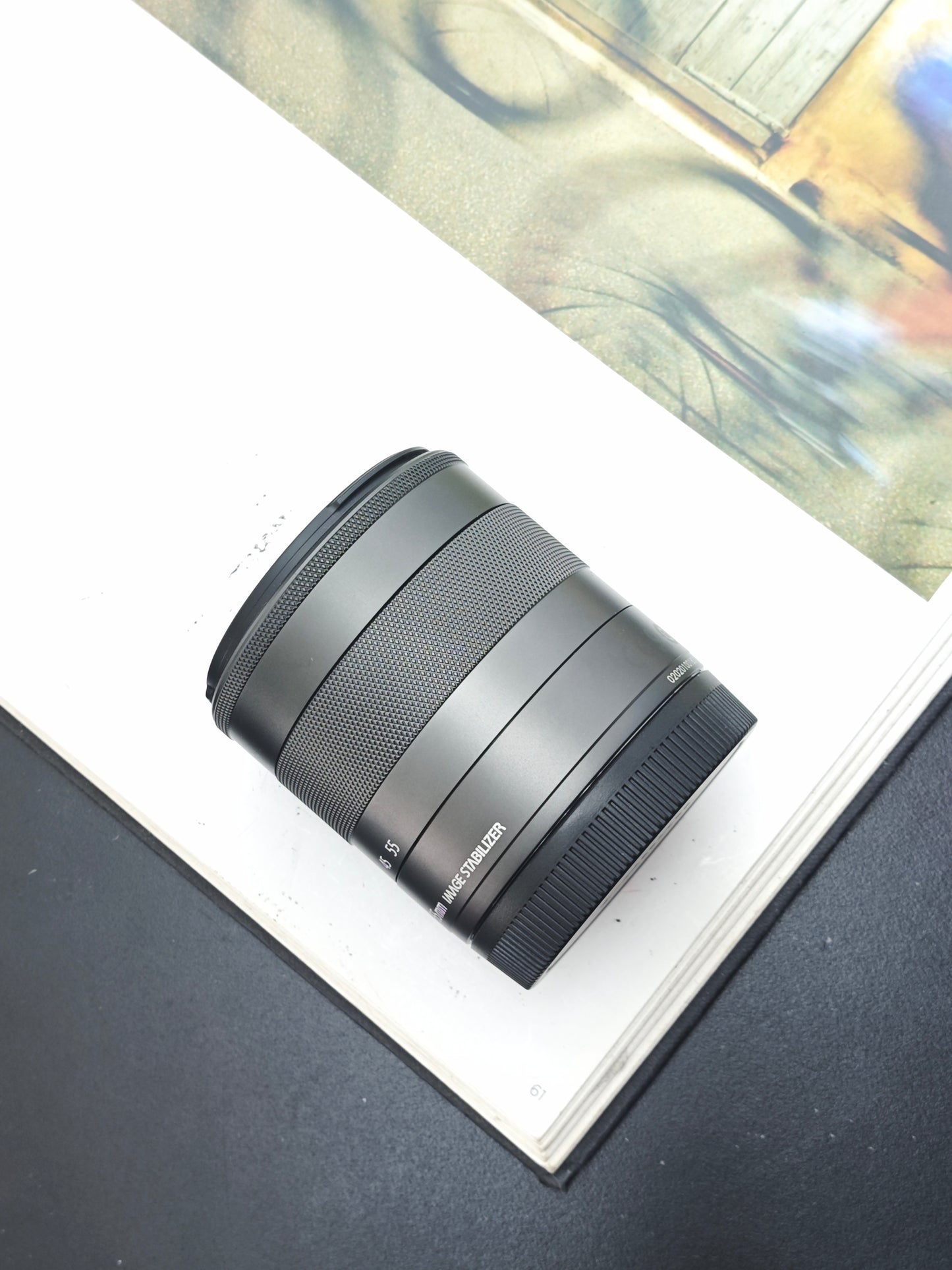 Used Canon EOS M with EF-M 22mm F2 STM and EF-M 18-55mm F3.5-5.6 IS STM (+Canon Speedlite 90EX)