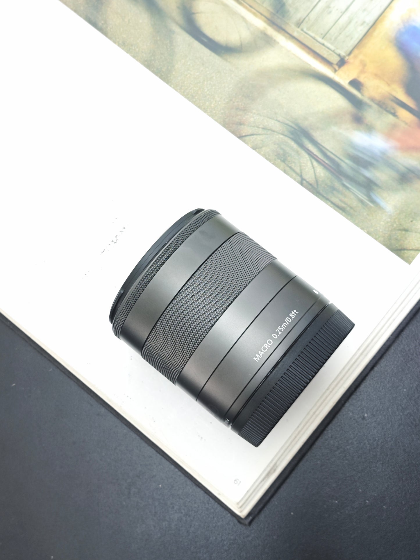 Used Canon EOS M with EF-M 22mm F2 STM and EF-M 18-55mm F3.5-5.6 IS STM (+Canon Speedlite 90EX)