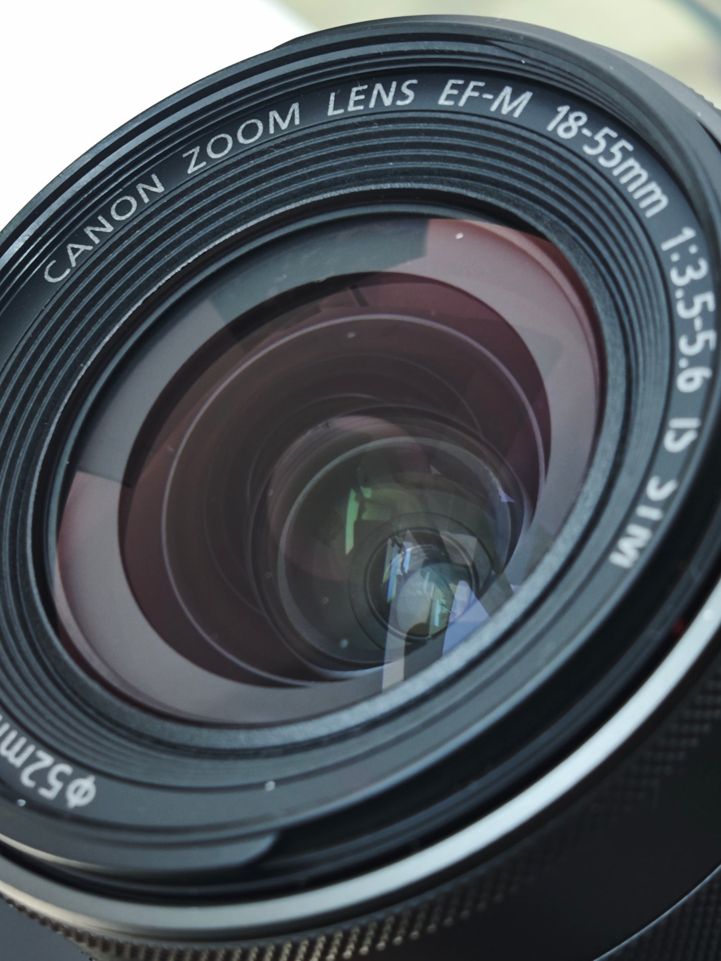 Used Canon EOS M with EF-M 22mm F2 STM and EF-M 18-55mm F3.5-5.6 IS STM (+Canon Speedlite 90EX)