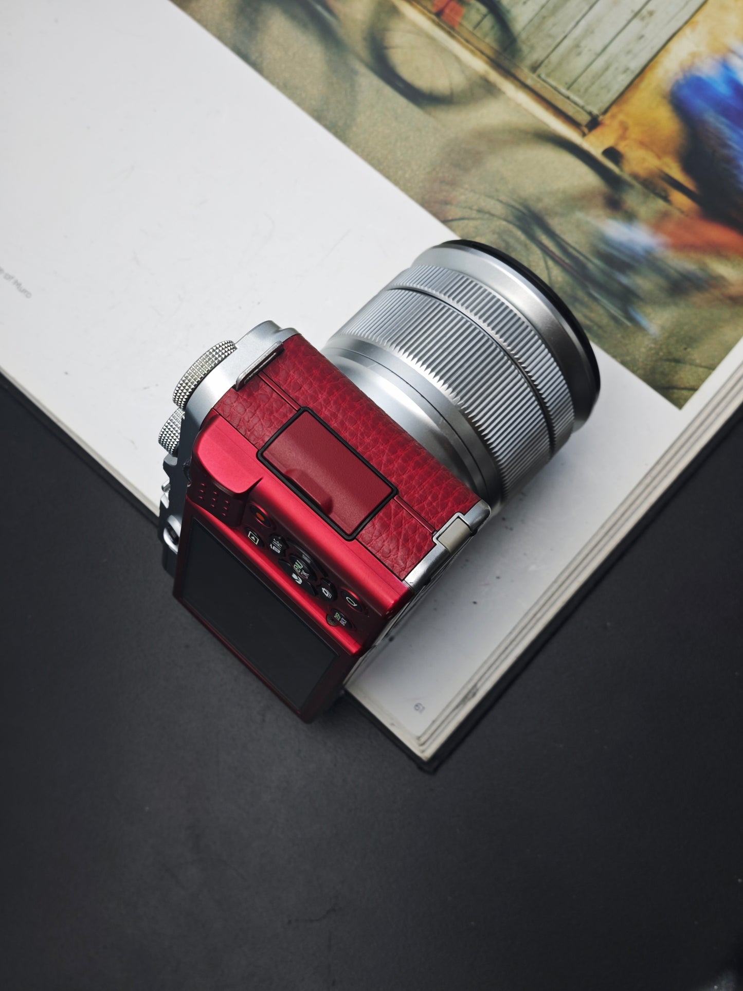 Used Fujifilm X-A1 Red Rouge with Double Zoom kit Digital Camera