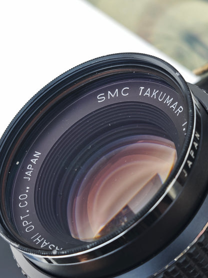 Pentax Spotmatic SPF with SMC Takumar 55mm F1.8