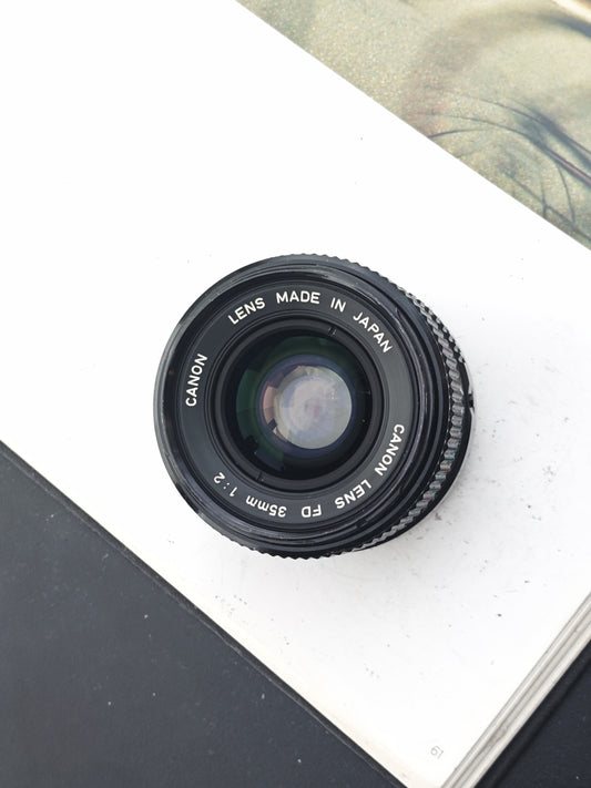 Canon Lens FD 35mm F2