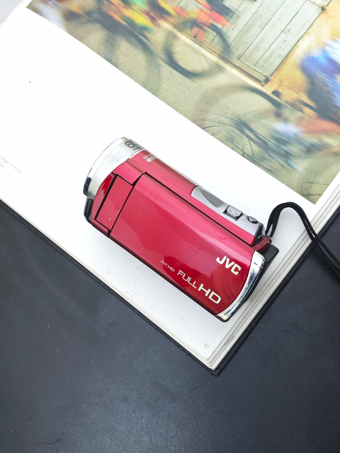 Used JVC GZ-HM133-R Camcorder [No charger]