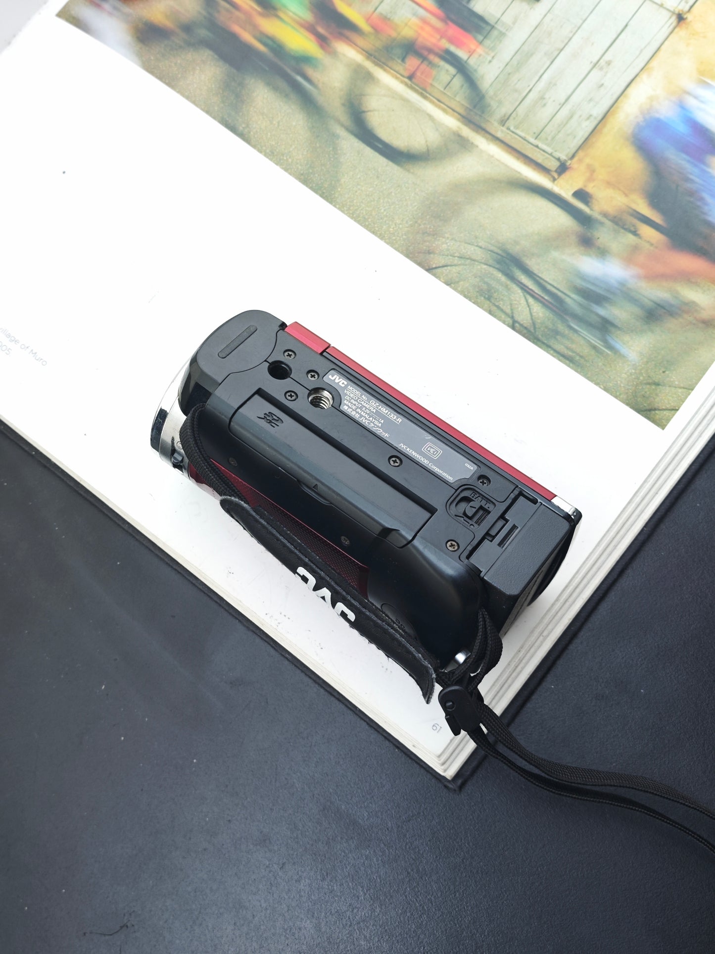 Used JVC GZ-HM133-R Camcorder [No charger]