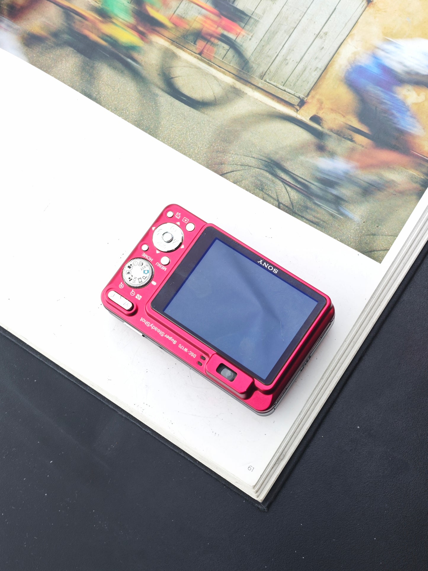 Used Sony Cyber-shot DSC-W170 red Digital Camera [JPN only]