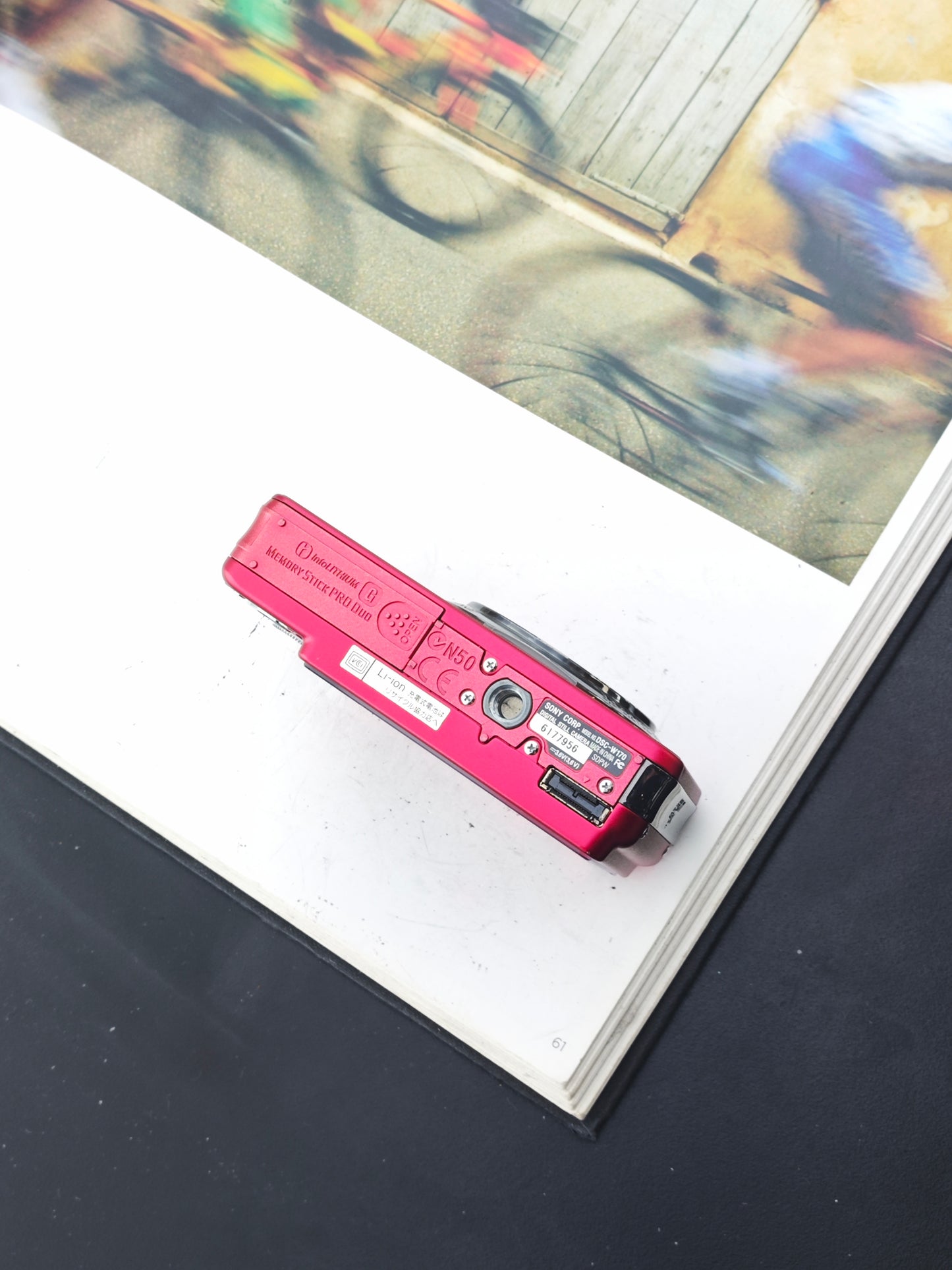 Used Sony Cyber-shot DSC-W170 red Digital Camera [JPN only]