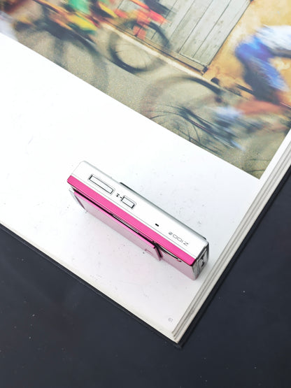 Used Fujifilm FinePix Z100 fd pink Digital Camera [No charger]