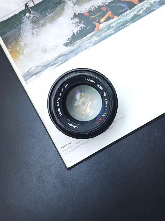 Canon Lens FD 55mm F1.2 S.S.C.