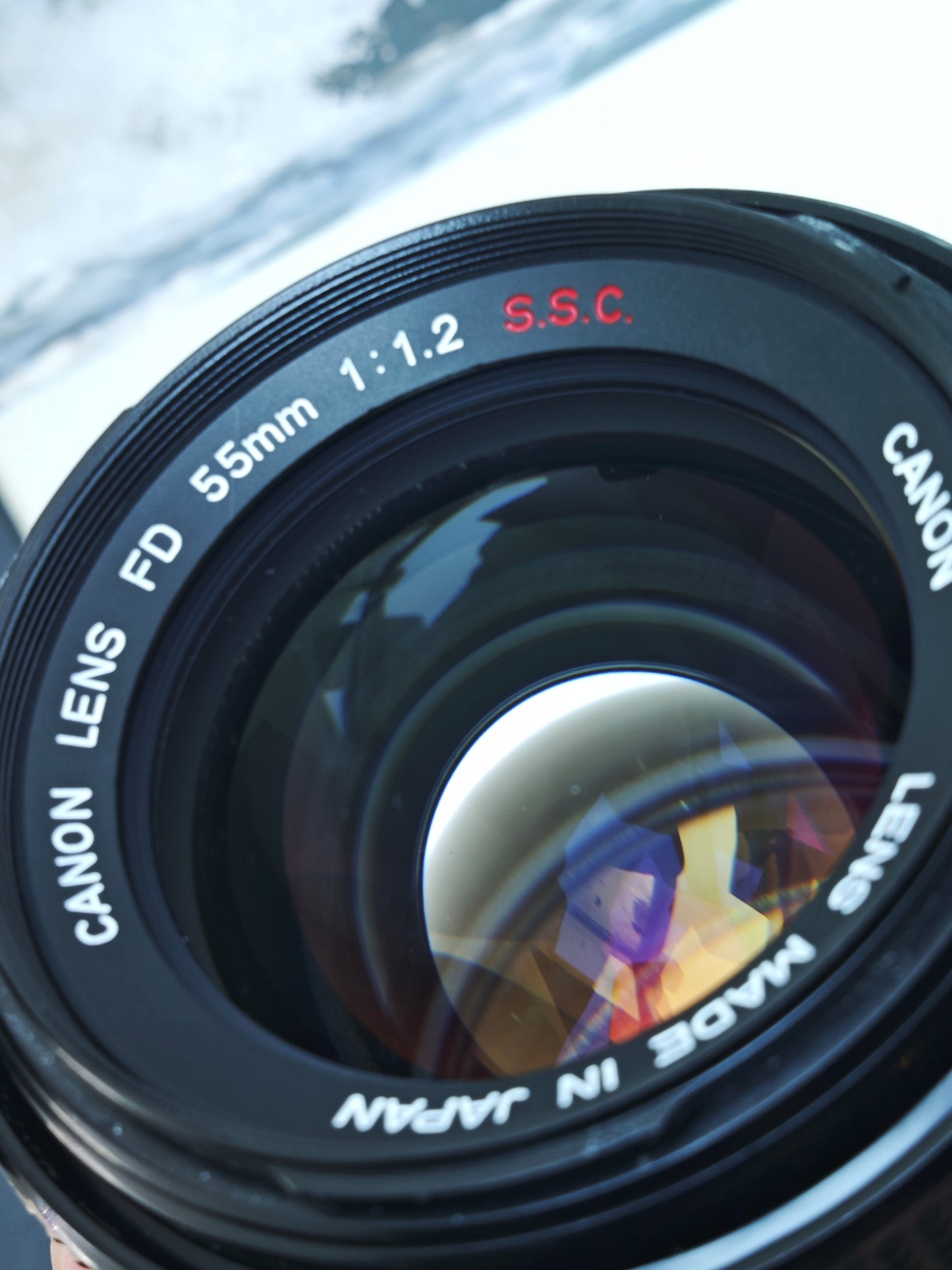 Canon Lens FD 55mm F1.2 S.S.C.