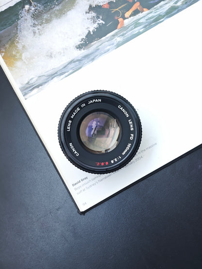Canon Lens FD 100mm F2.8 S.S.C.