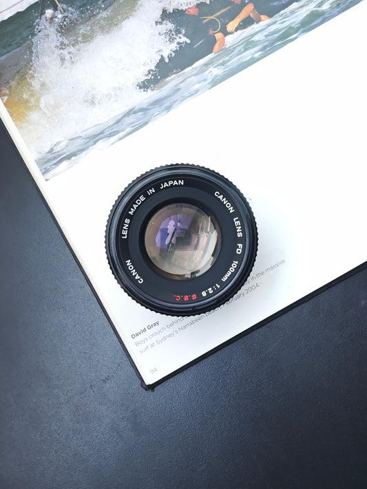 Canon Lens FD 100mm F2.8 S.S.C.