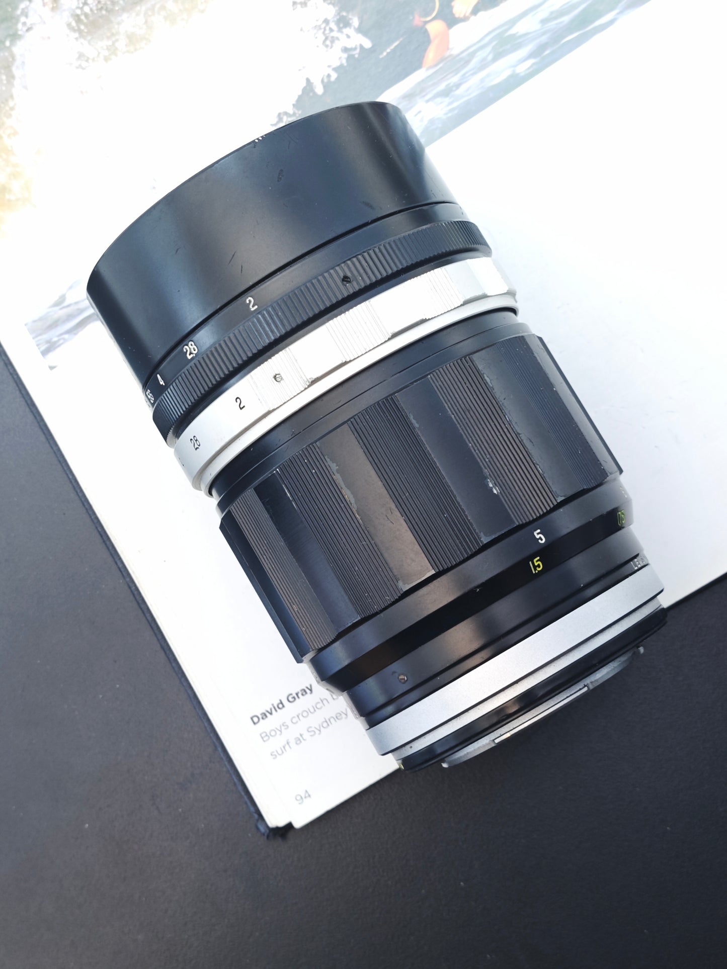 Sankyo Kohki Komura 135mm F2 [F mount]