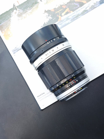 Sankyo Kohki Komura 135mm F2 [F mount]