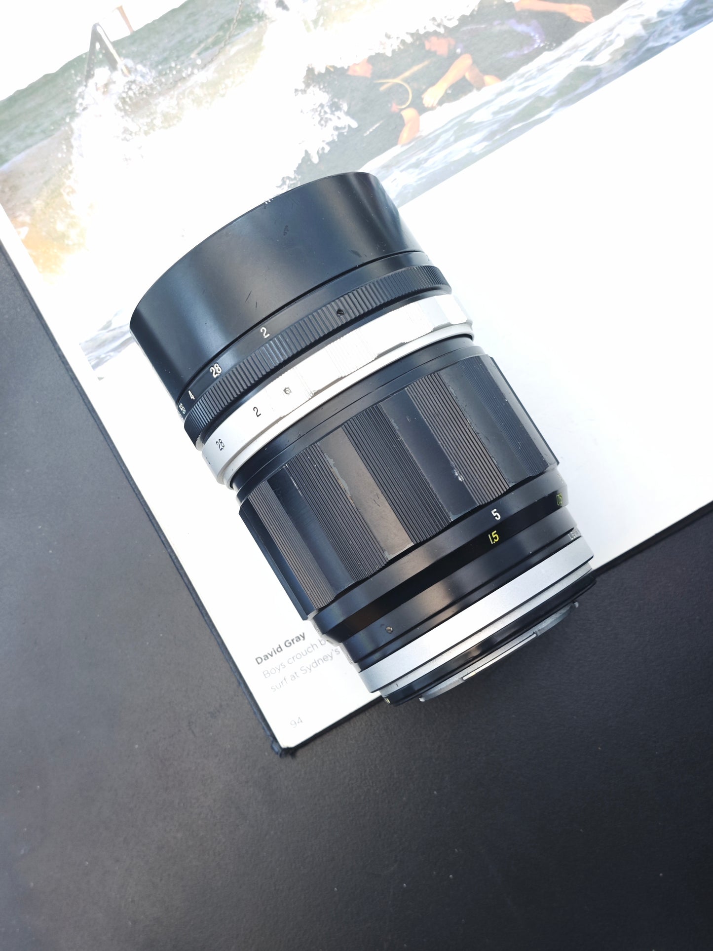 Sankyo Kohki Komura 135mm F2 [F mount]
