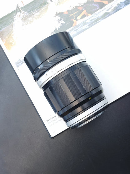 Sankyo Kohki Komura 135mm F2 [F mount]
