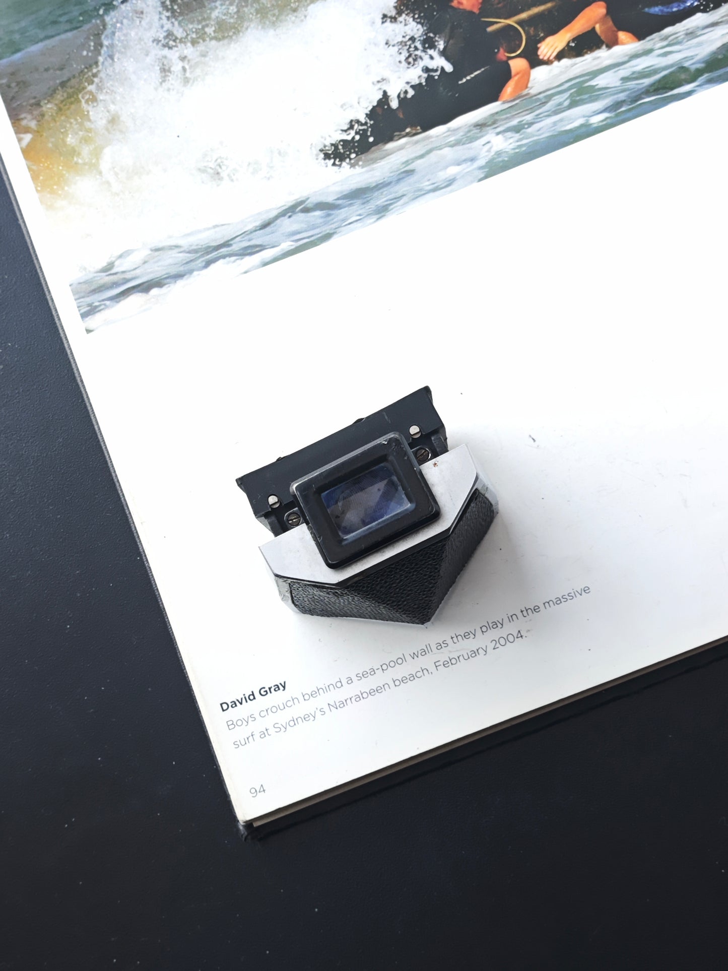 Nikon F prism eye level finder silver