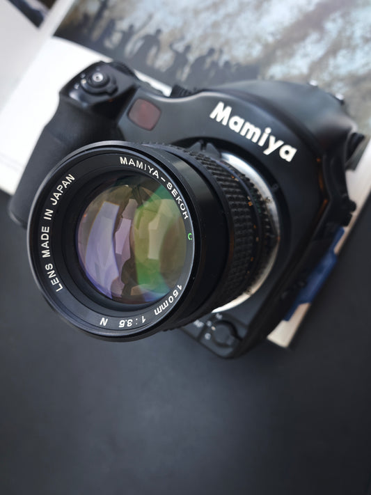 Mamiya 645AF with Mamiya-Sekor 150mm F3.5 N