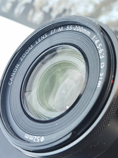 Canon Zoom Lens EF-M 55-200mm F4.5-6.3 IS STM #593206001544