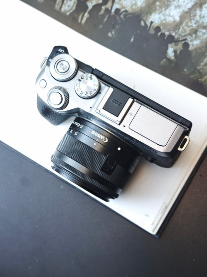 Used Canon EOS M6 Mark II with Zoom Lens 15-45mm F3.5-6.3 IS STM [No charger]