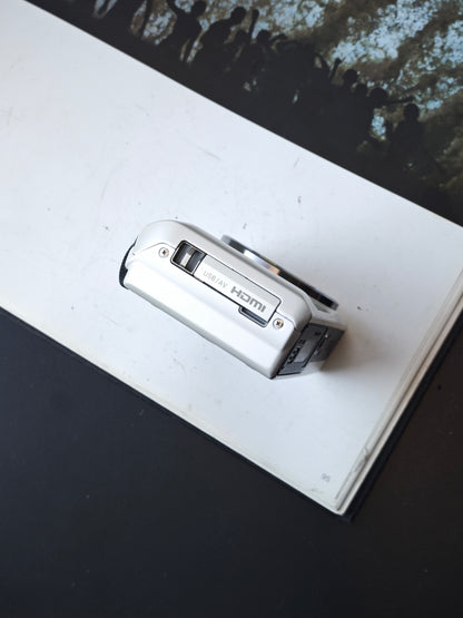 Used Casio EXILIM EX-ZR400 white Digital Camera [No charger] #10028284A