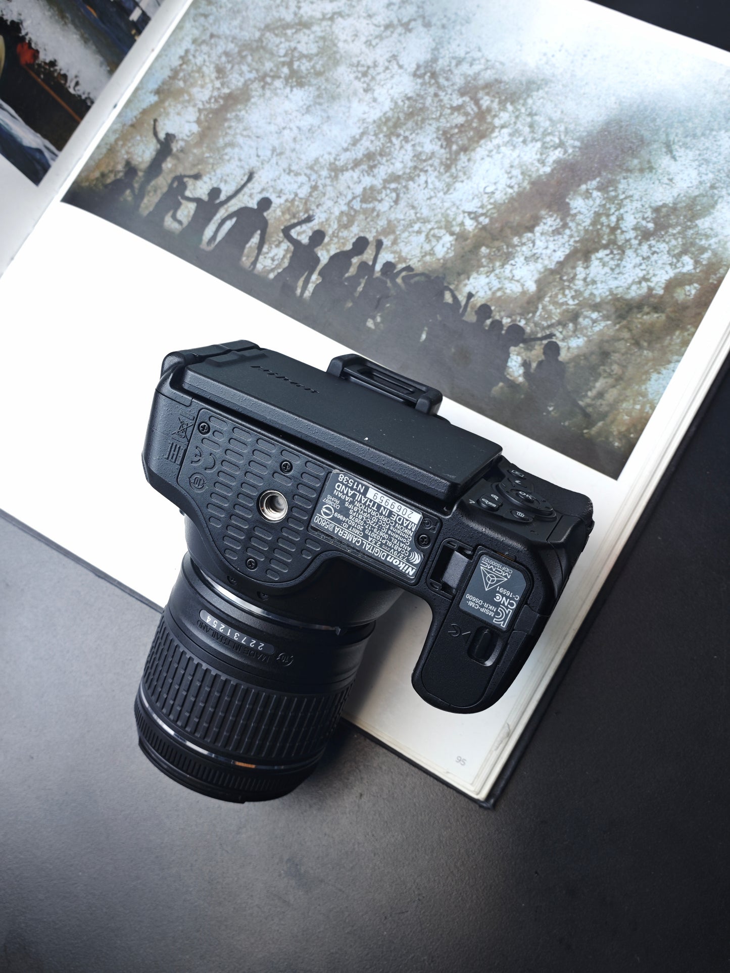 Used Nikon D5600 with Double Zoom Kit Digital Camera #2069959