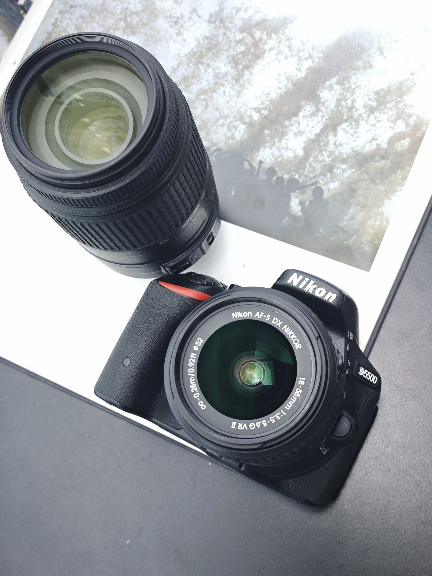Used Nikon D5500 with Double Zoom Kit Digital Camera