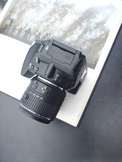 Used Nikon D5500 with Double Zoom Kit Digital Camera
