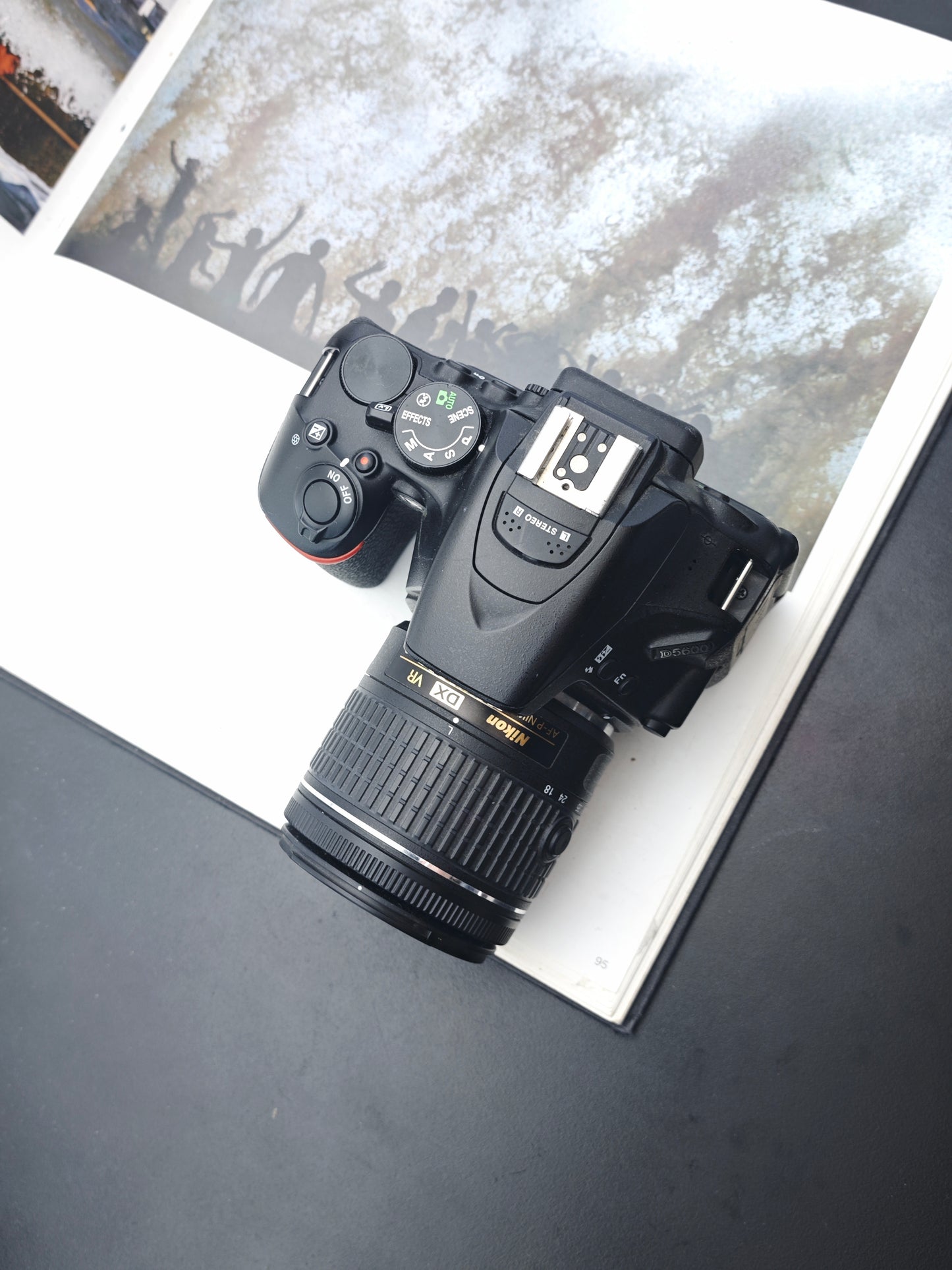 Used Nikon D5600 with Double Zoom Kit Digital Camera #2113668
