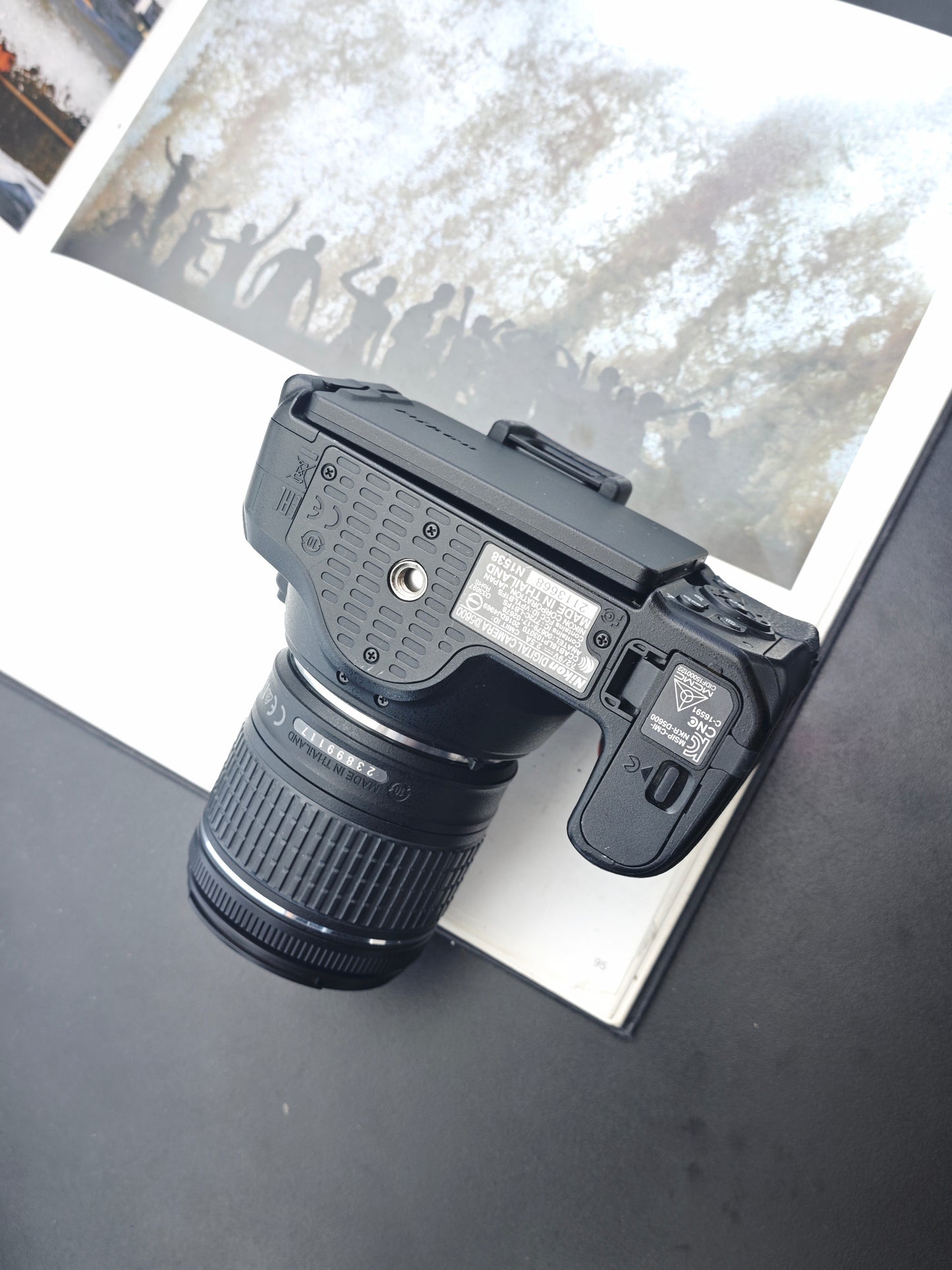 Used Nikon D5600 with Double Zoom Kit Digital Camera #2113668