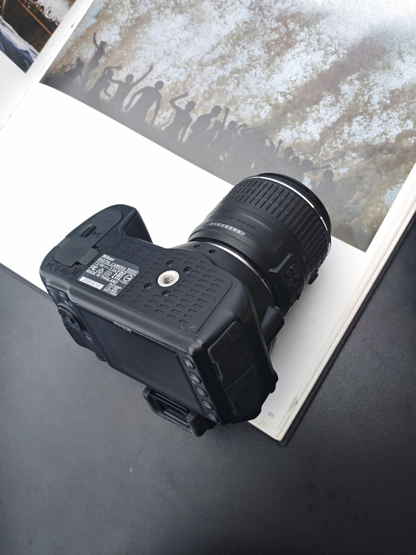 Used Nikon D3300 with Double Zoom Kit Digital Camera