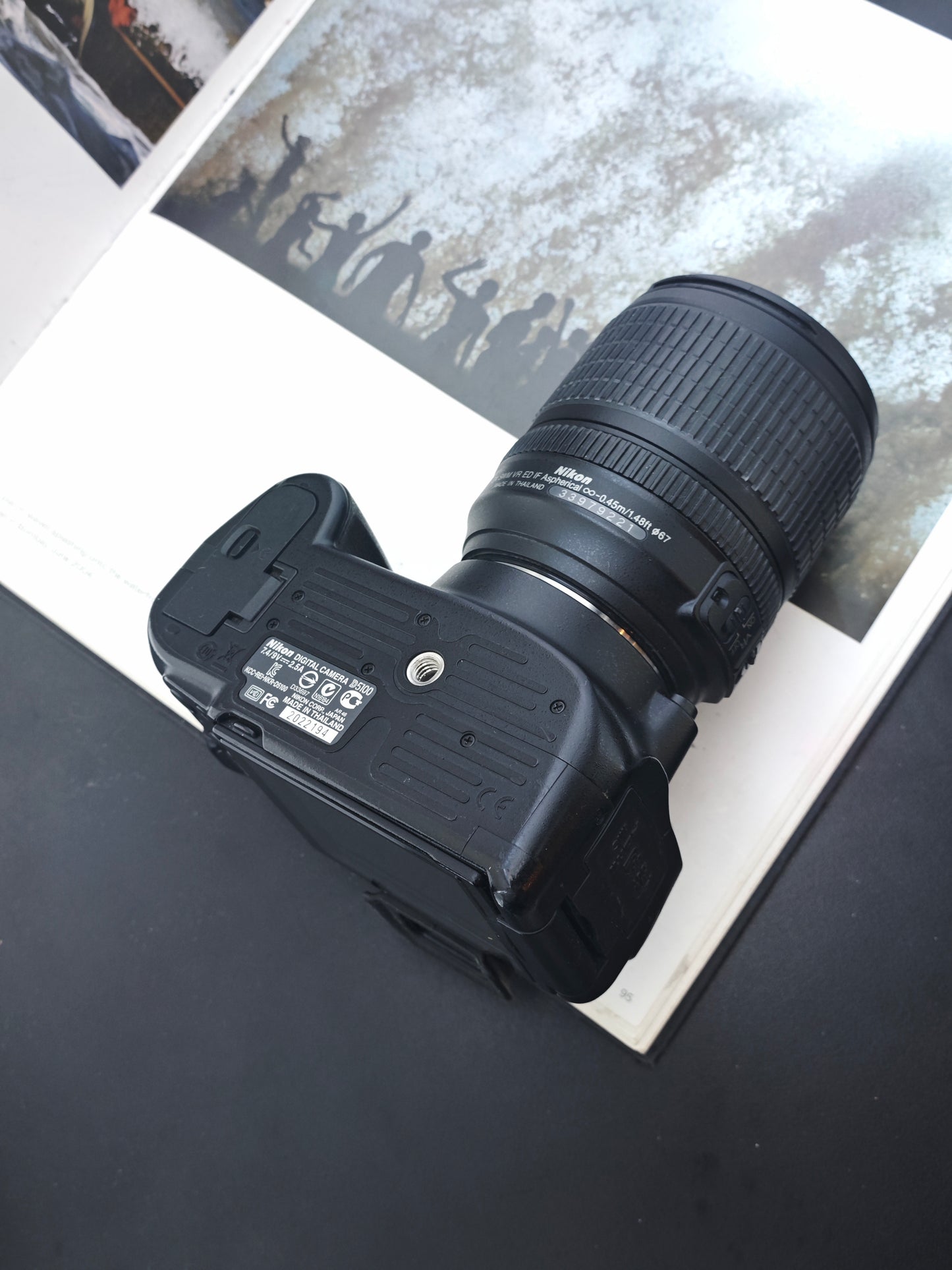 Used Nikon D5100 with DX AF-S Nikkor 18-105mm F3.5-5.6 G ED VR