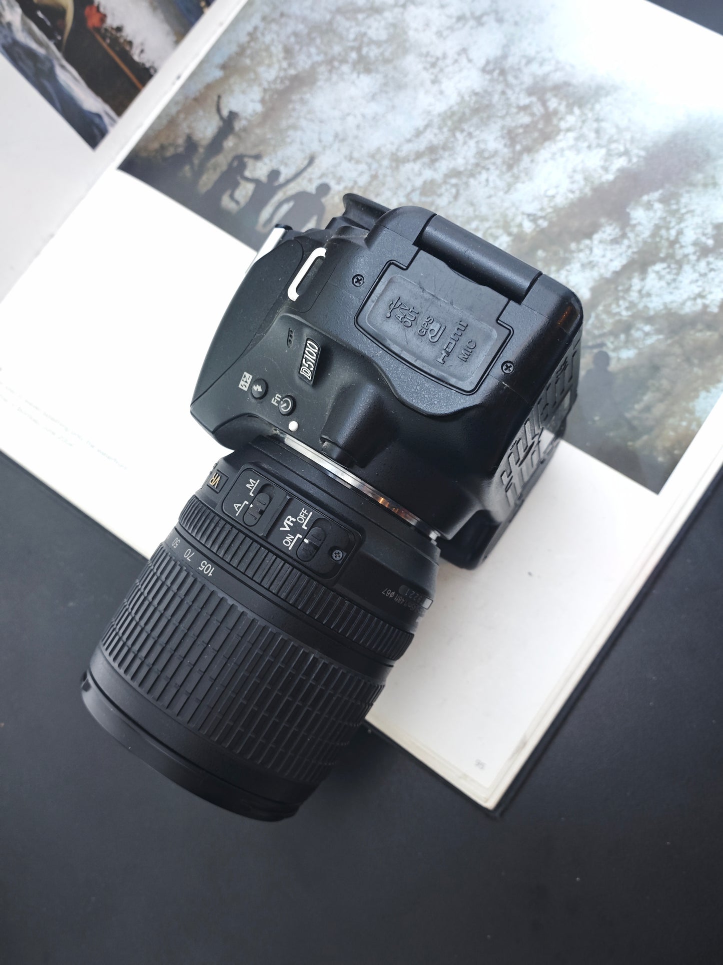 Used Nikon D5100 with DX AF-S Nikkor 18-105mm F3.5-5.6 G ED VR