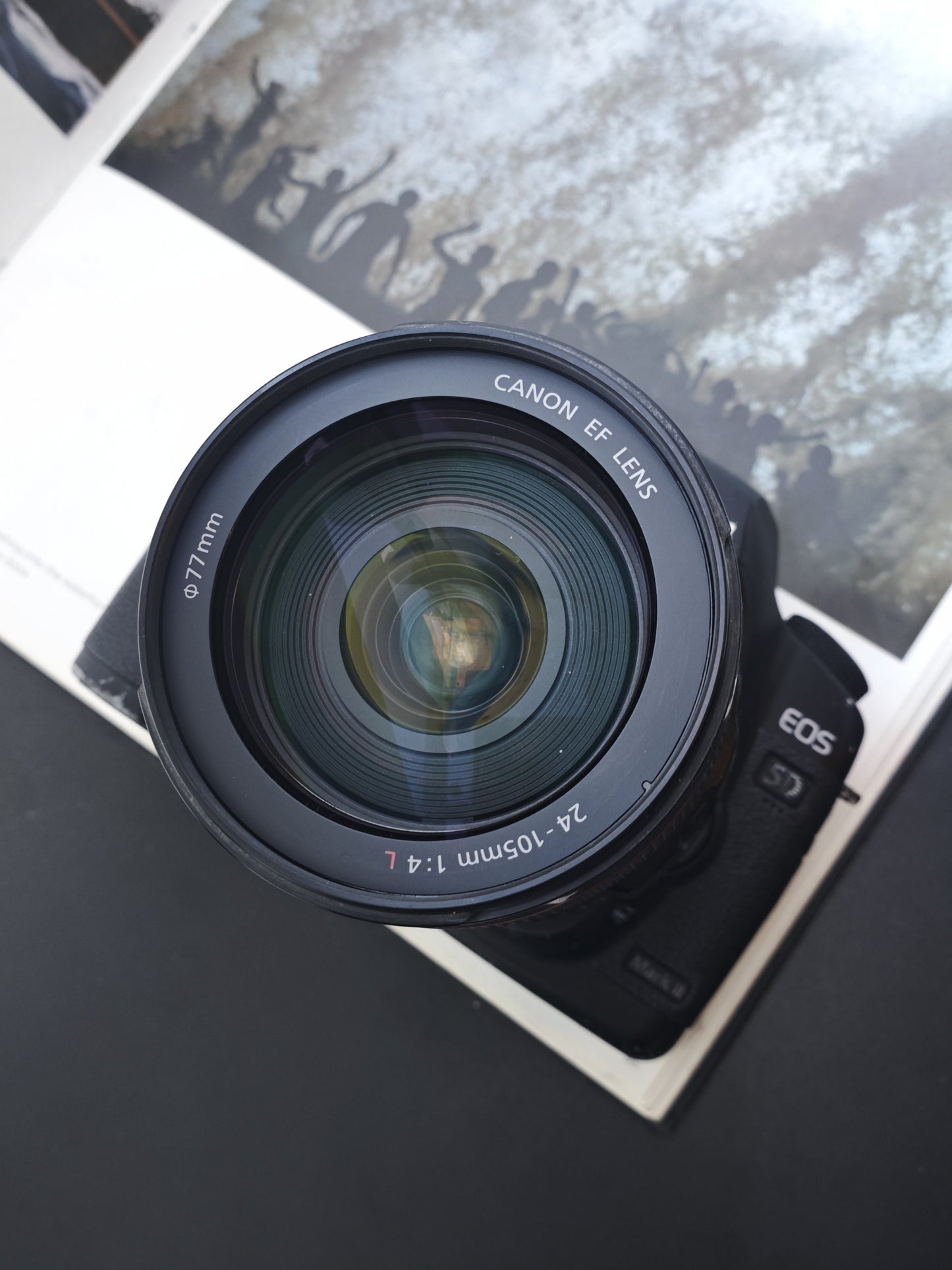 Used  Canon EOS 5D Mark II with Zoom EF 24-105mm F4 L IS USM Digital Camera [No charger]