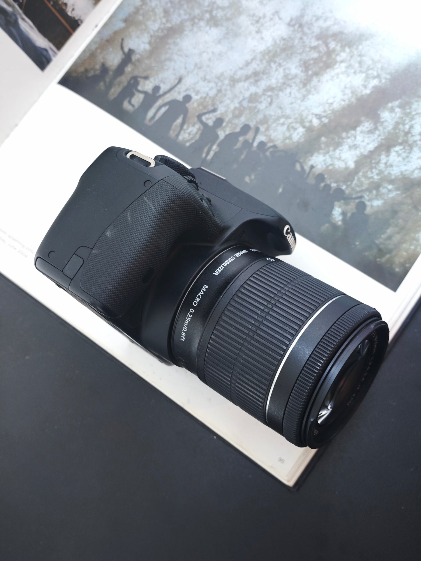 Used Canon EOS Kiss X7 with EF-S 18-55mm F3.5-5.6 IS STM [No charger]