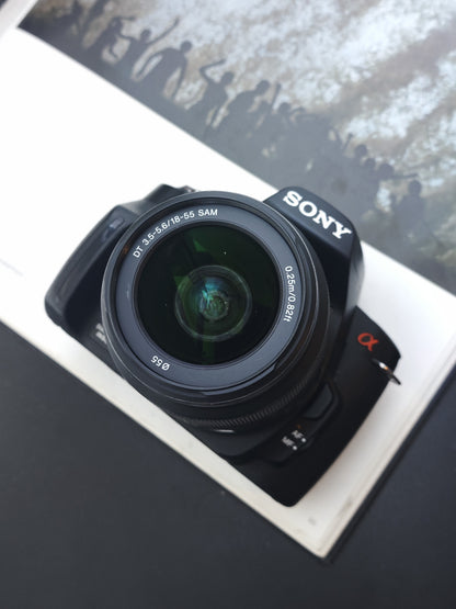 Used Sony α230 with DT 18-55mm F3.5-5.6 SAM [JPN only, no charger]