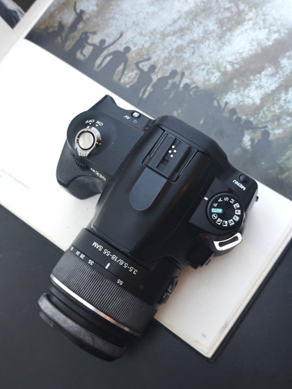 Used Sony α230 with DT 18-55mm F3.5-5.6 SAM [JPN only, no charger]
