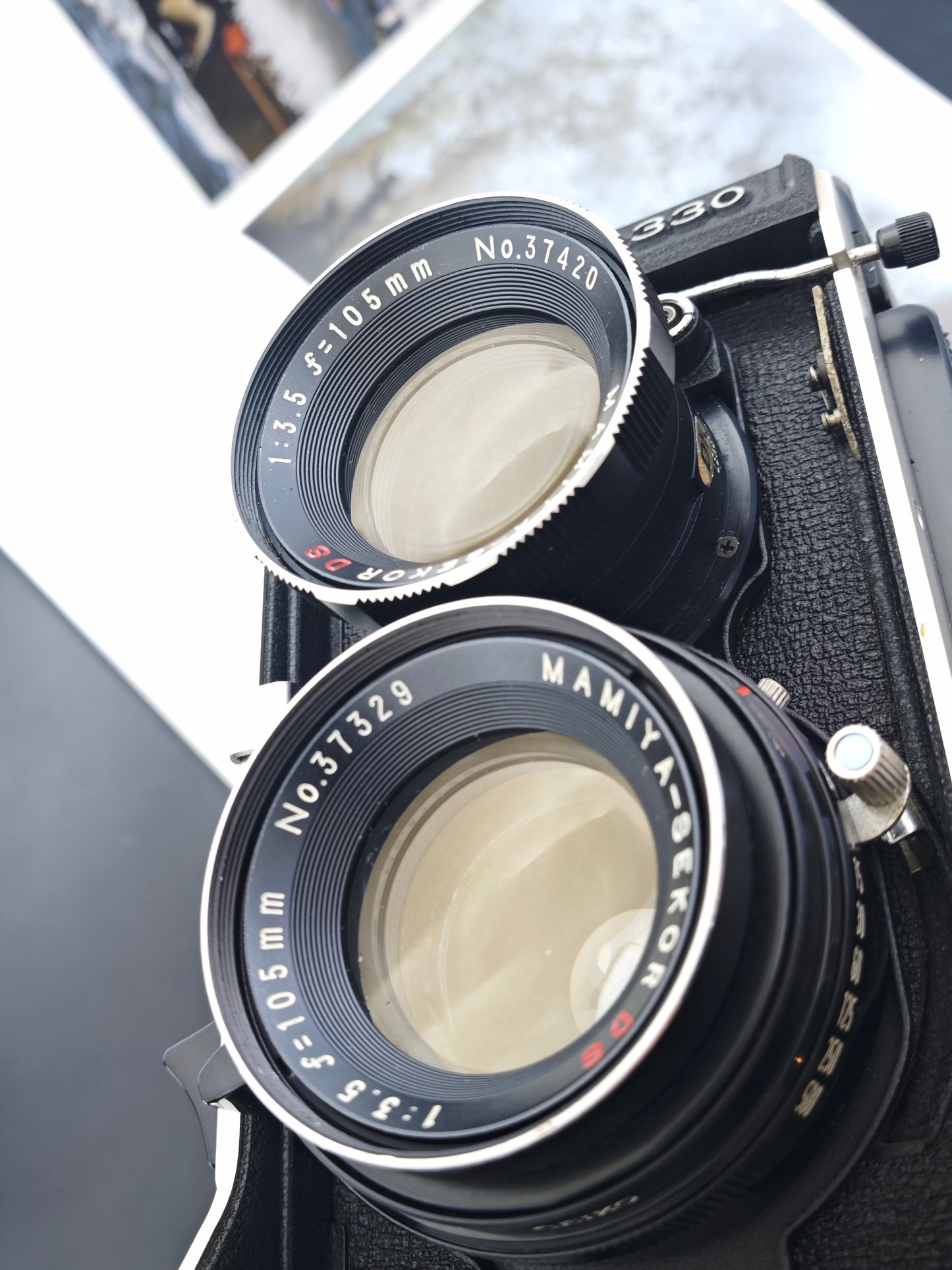 Mamiya C330 Professional F with Mamiya-Sekor DS 105mm F3.5